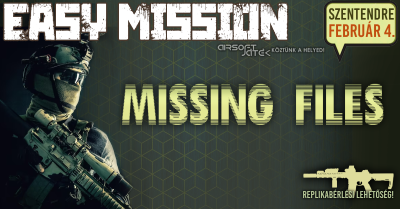Easy Mission - Missing Files - Szentendre